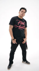 “PINK AUNTIES” T-Shirt - (Black/Pink) (Pink/Black)