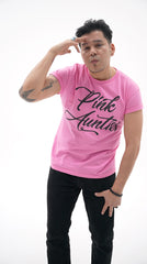 “PINK AUNTIES” T-Shirt - (Black/Pink) (Pink/Black)