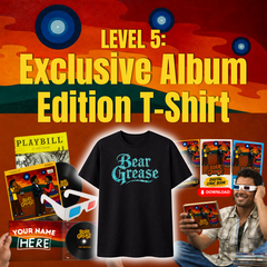 Bear Grease Original Off Broadway Cast Recording | Level 5 | Exclusive Album Edition T-Shirt | $100