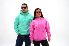 “Bear Grease” & “Pink Aunties” Hoodie (3D Puff Print)