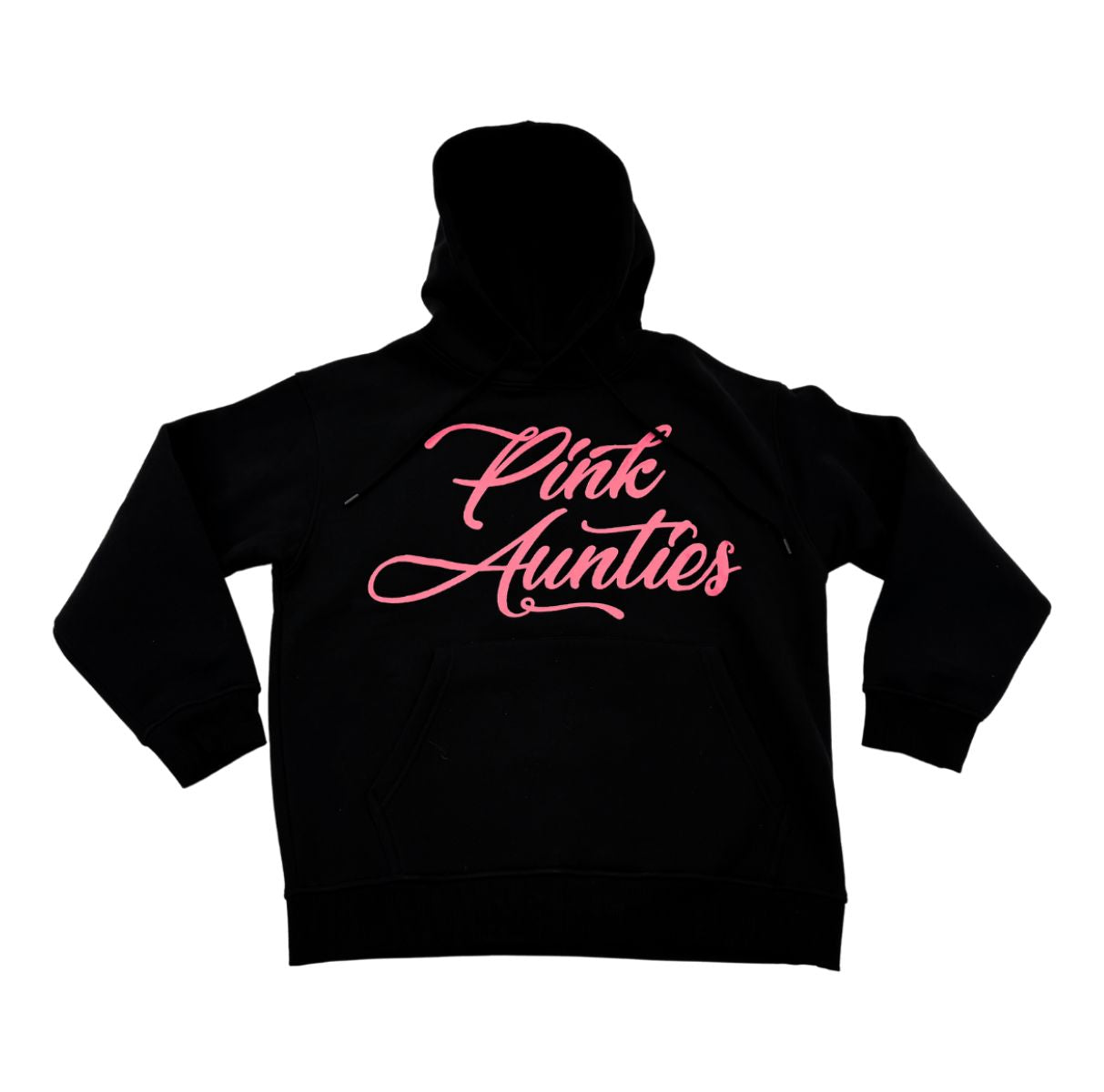 Official “PINK AUNTIES” Hoodies – (Available in Pink and Black)