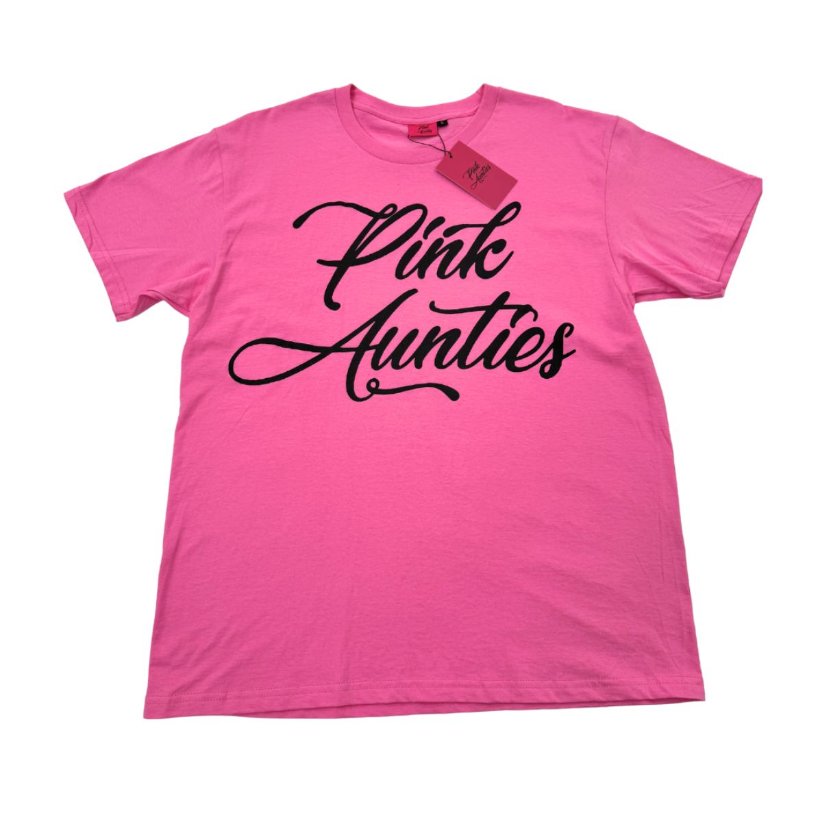 “PINK AUNTIES” T-Shirt - (Black/Pink) (Pink/Black)