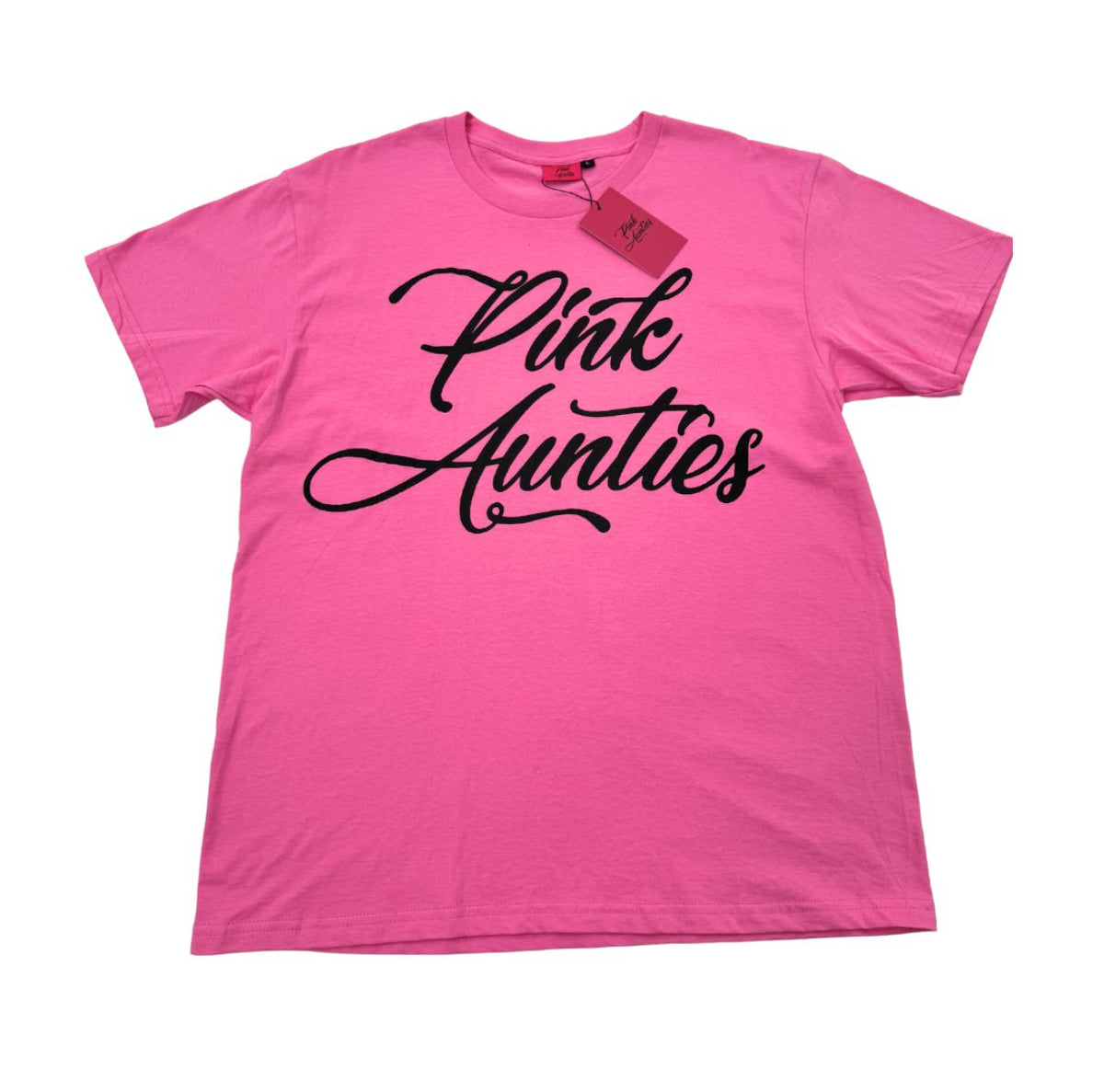 “PINK AUNTIES” T-Shirt - (Black/Pink) (Pink/Black)